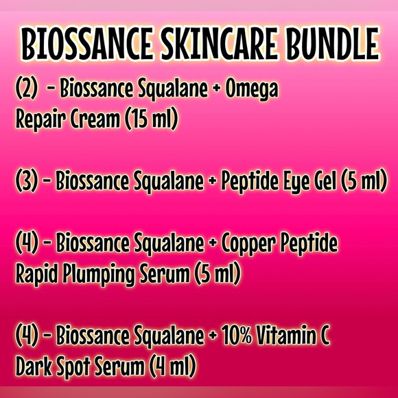 BIOSSANCE SKINCARE BUNDLE - Picture 2 of 5